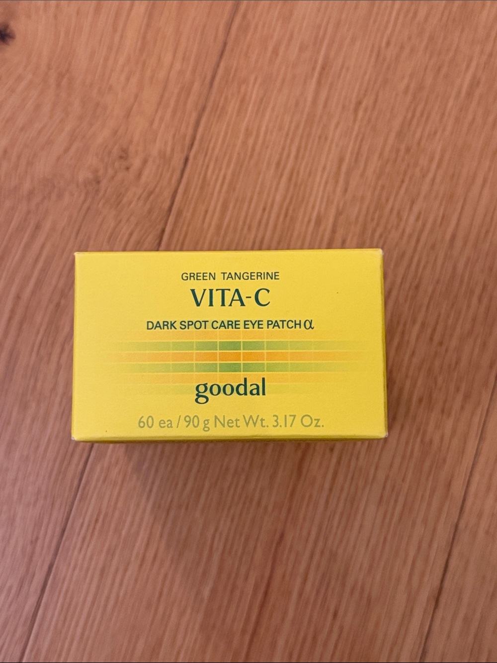 NEW goodal Green Tangerine VITA-C Dark Spot Care Eye Patch 60 each